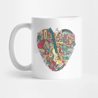 Guitar Is My Love Mug